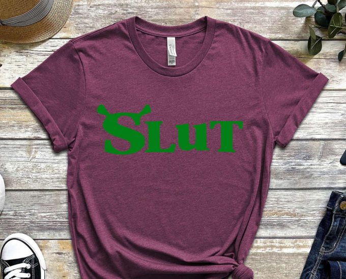 Shrek Slut Shirt, Slut Shirt, Funny Shrek Shirt, Funny Meme Shirt, Ogre Lover Shirt, Movie Shirt, Gift For Him, Shrek Lover Shirt 2