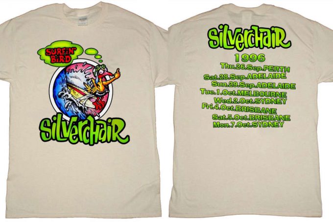 Vintage Silverchair Frogstomp 1995 Tour T-Shirt - 90S Rock Concert Tee 6