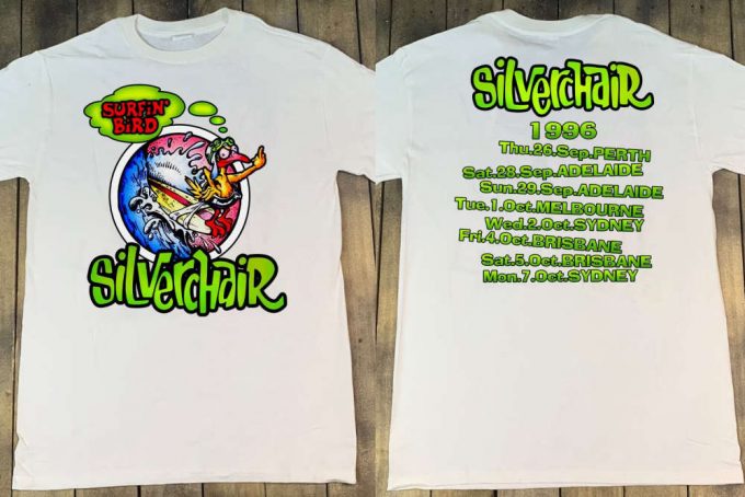 Vintage Silverchair Frogstomp 1995 Tour T-Shirt - 90S Rock Concert Tee 7