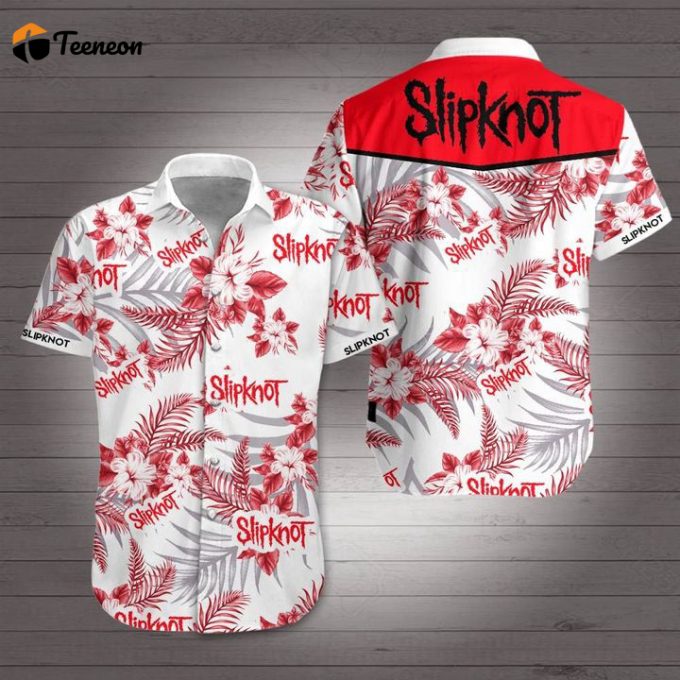 Slipknot Hawaii Shirt, Best Gift For Men And Women 1