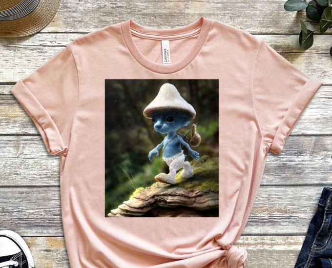 Smurf Cat Shirt, Meme Shirt, Geek Shirt, Tiktok Shirt, Viral Shirt, Funny Smurf Shirt, Smurfs Shirt, Reels Shirt, Unisex Shirt 2