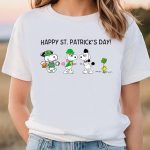 Snoopy & Friends Celebrate Happy Patrick s Day – T-Shirt