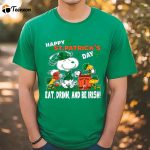 Snoopy Dog Root Beer Saint Patrick s Day T-Shirt: Fun & Festive St Paddy s Tee!