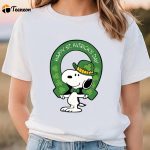 Get Festive with Snoopy: Happy Patricks Day T-Shirt!