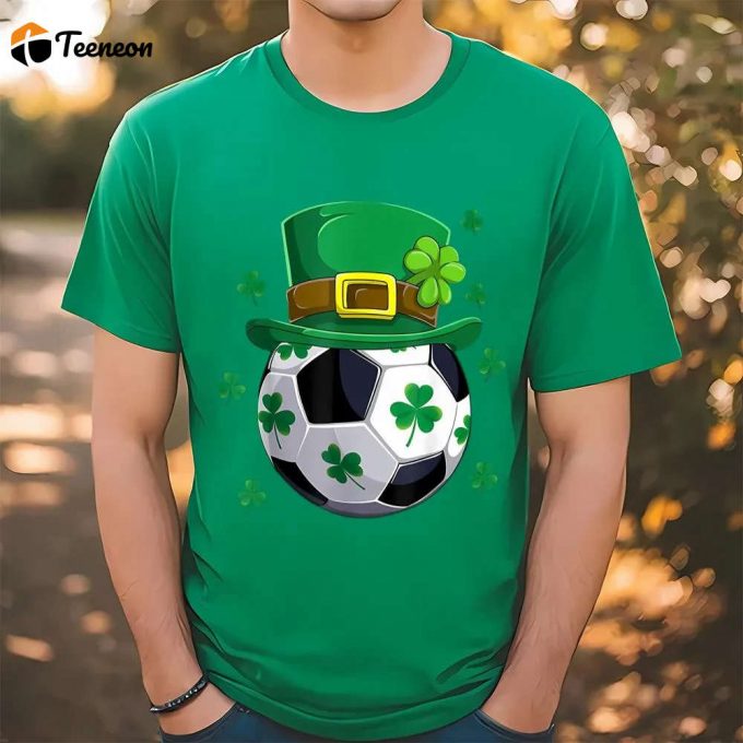 Lucky Charm Soccer St Patrick S Day Tee: Leprechaun Shamrock Shirt 1
