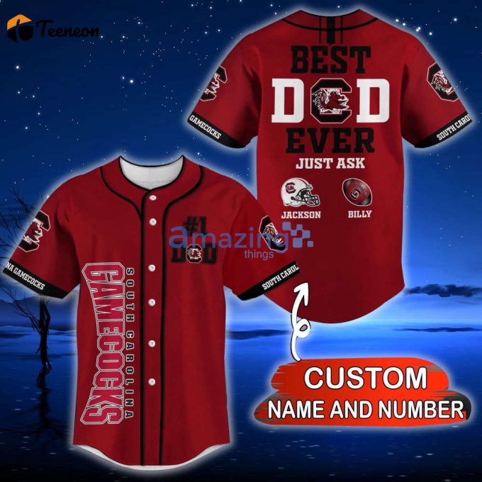 South Carolina Gamecocks Baseball Jersey Gift For Men And Women 1