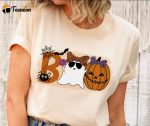 Spooky Season Ghost T-shirt, Ghost T-shirt, Halloween Favorite, Cute Ghost T-shirt, Halloween Gift, Spooky Season Shirt, Funny Halloween