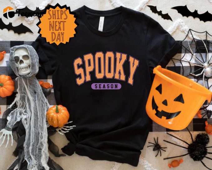 Spooky Season Shirt - Retro Halloween &Amp;Amp; Fall Gift Shirts 1