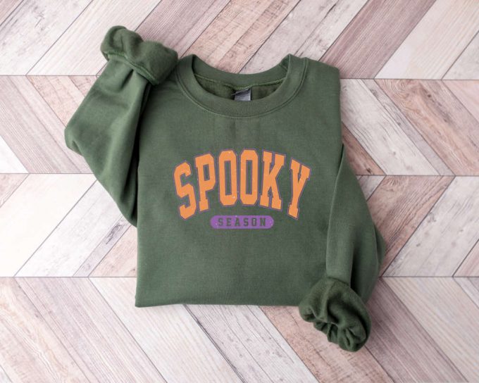 Spooky Season Sweatshirt: Retro Halloween &Amp; Fall Sweater - Perfect Fall Gift 2