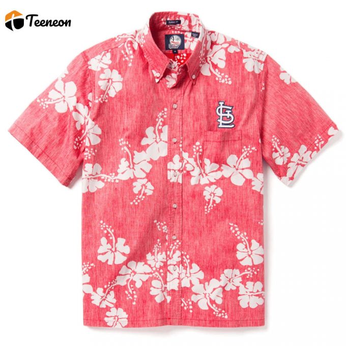 St Louis Cardinals Hibiscus Flower Pattern Best Hawaiian Shirt Gift For Men And Women 1