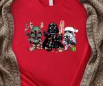 Star Wars Christmas TShirt, Family Disney Trip Shirt, Disney Christmas Gift for Men, Disney World Tee, Disneyland Tee, Boys Holiday Shirt