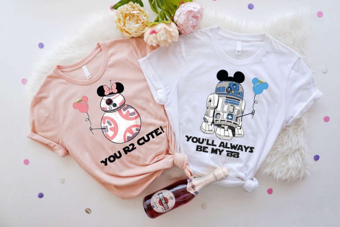 Star Wars Couple Shirt: Sweatshirt Droid Matching Shirts – Perfect Disney Honeymoon Attire 4