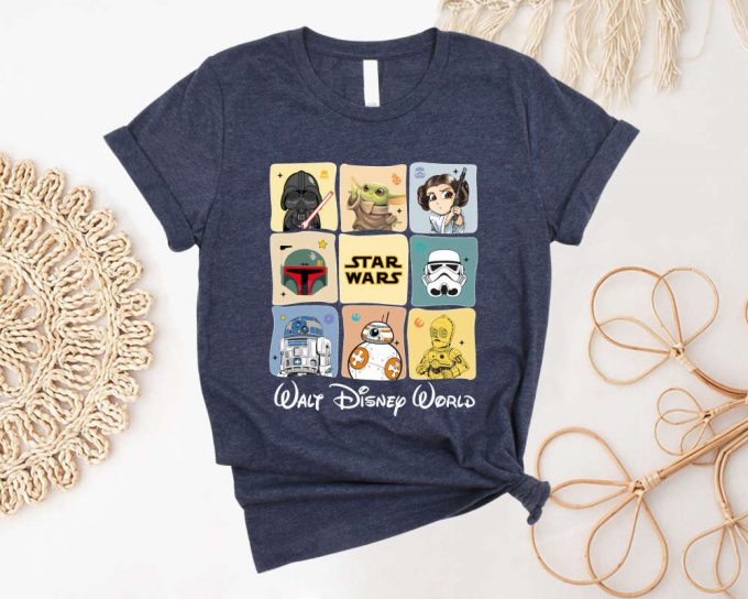 Star Wars Disney World Shirt: Baby Yoda Darth Vader Grogu Mandalorian Galaxy Edge - Shop Now! 3