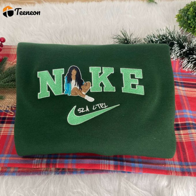 Sza Ctrl Nike Embroidered Sweatshirt 1