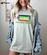 Take a Break Recharge T-shirt: Comfort Colors Mental Health Shirt for Max Power & Strength – Ideal for Therapists