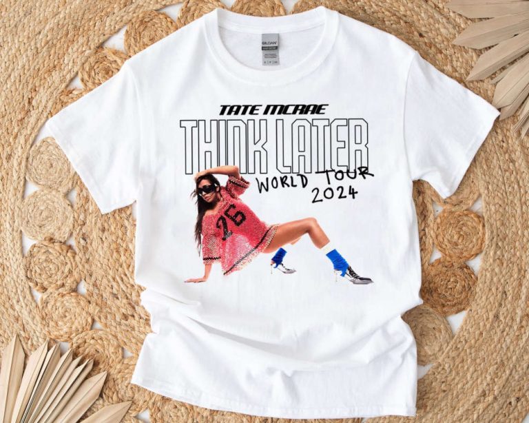 Tate McRae 2024 Concert Shirt, Tate McRae Tour Merch, Tate McRae Tee