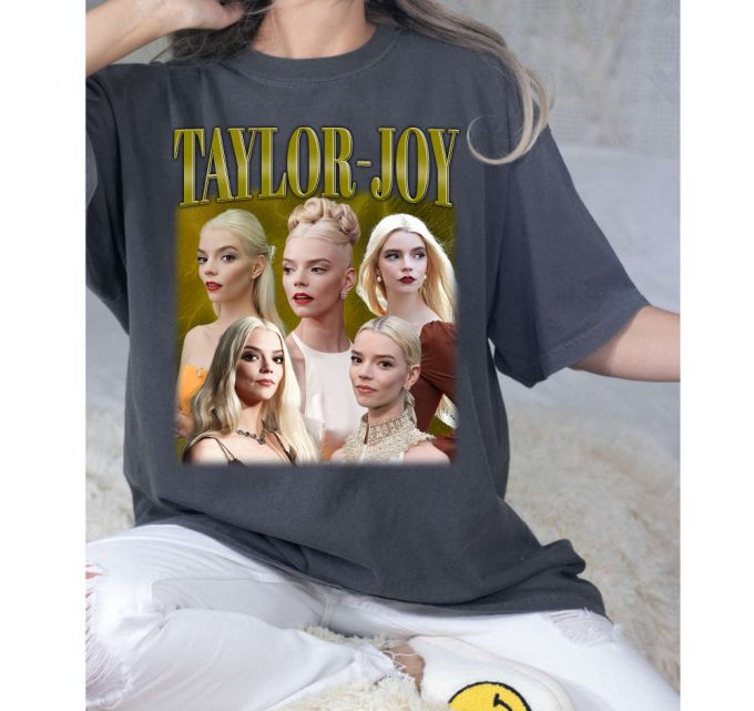 Taylor Joy T-Shirt, Taylor Joy Shirt, Taylor Joy Tees, Hip Hop Graphic, Unisex Tees, Bootleg Retro 90'S Fans, Trendy Tee 3