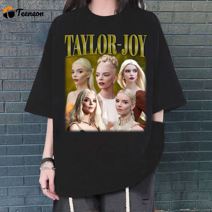 Taylor Joy T-Shirt, Taylor Joy Shirt, Taylor Joy Tees, Hip Hop Graphic, Unisex Tees, Bootleg Retro 90'S Fans, Trendy Tee 1