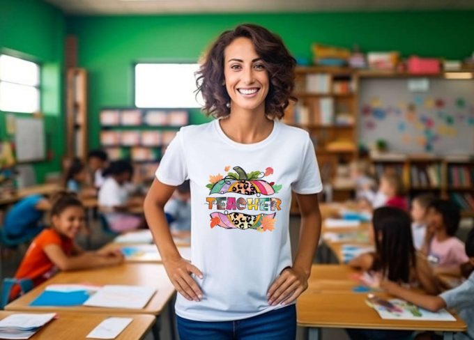 Thankful Grateful Blessed Teacher T-Shirt: Best Ever Cute &Amp; Funny Back To School Shirt 2