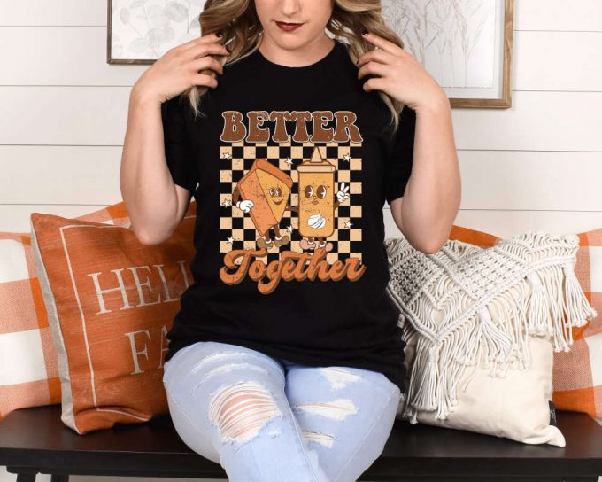 Spread Thanksgiving Cheer With Our Grateful Shirt - Perfect Fall Attire For Thanksgiving Party Get Into The Positive Vibe Of Thankful Vibes Shirt! Gobble Gobble With This Thanksgiving Gift Limited Stock! (147 Characters) 2