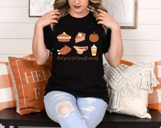 Express Your Gratitude With Our Thanksgiving T-Shirt Collection - Blessed Motivational Happy Thanksgiving Fall Inspired &Amp; More! Perfect For Thanksgiving Dinner - Embrace Grateful &Amp; Thankful Vibes! 3