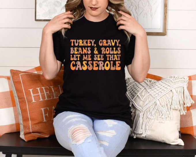 Get Into The Fall Vibe With A Grateful Thanksgiving T-Shirt! Gobble Gobble Tee For Thanksgiving Party - Blessed Shirt In Buffalo Plaid For The Perfect Thanksgiving Gift! 2