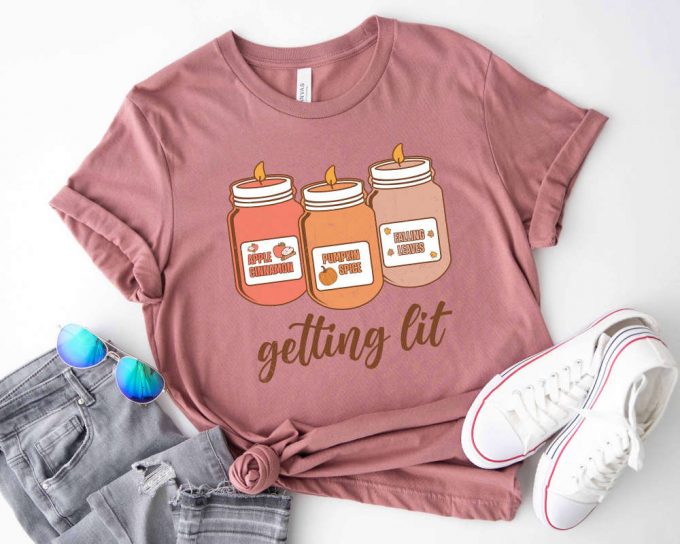 Fall Vibe Thanksgiving T-Shirt: Happy Thanksgiving Gobble Gobble Tee Blessed Shirt - Perfect Family Thanksgiving Gift For Her Thanksgiving Dinner Attire 3