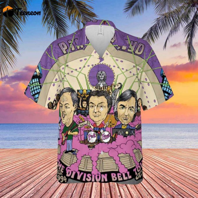 The Divison Bell October 94 Hawaiian Pink Floyd Shirt Gift For Men Women 1