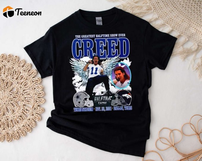 The Greatest Halftime Show Ever Creed Shirt, Creed Band Fan Shirt, Creed Band Shirt, Creed 2024 Concert Shirt, Summer Of '99 Concert Shirt 1