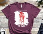 The Lovers Shirt, The Skeleton Lovers, Witchy Skeleton Lovers Tee, Gothic Shirt, Spooky Tee, Occult Shirt, Real Lovers Tee