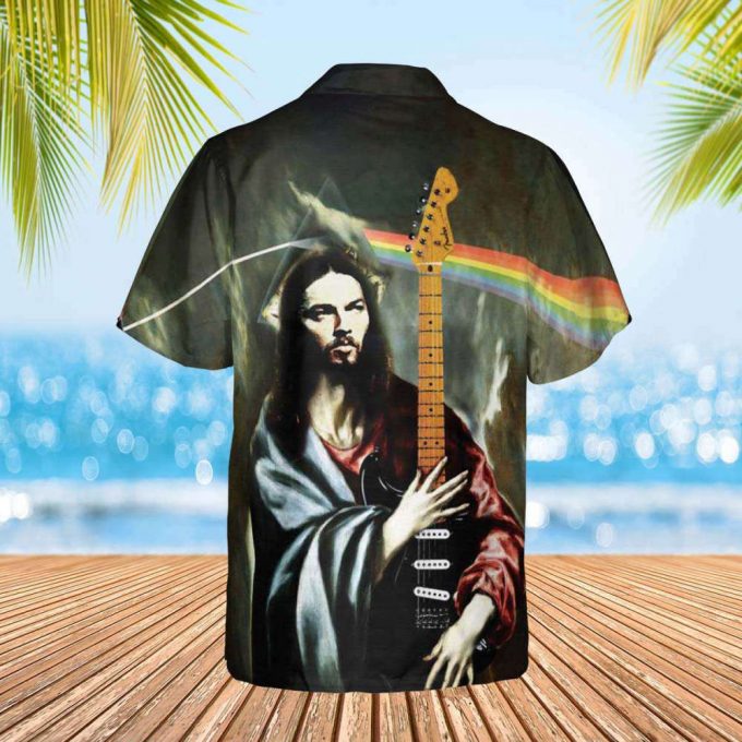 The Prophecy Of Prog David Gilmour Jesus Hawaiian Pink Floyd Shirt Gift For Men Women 3