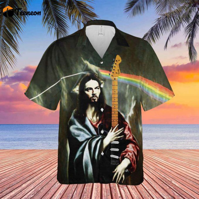 The Prophecy Of Prog David Gilmour Jesus Hawaiian Pink Floyd Shirt Gift For Men Women 1
