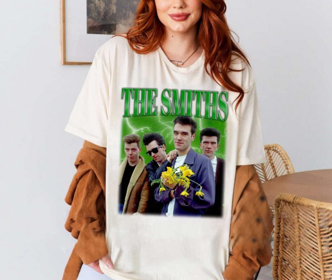 The Smiths T-Shirt, The Smiths Shirt, The Smiths Tees, Hip Hop Graphic, Unisex Tees, Bootleg Retro 90'S Fans, Trendy Tee 2