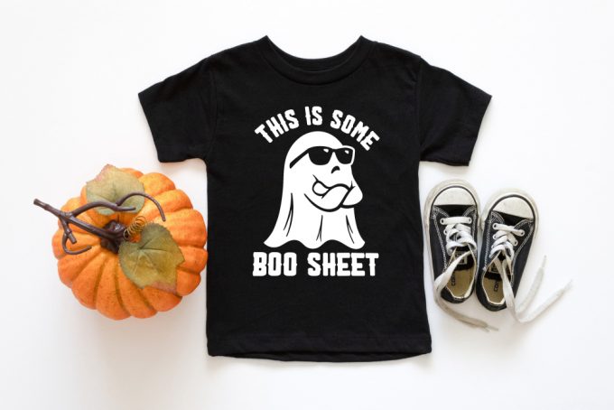 Spooky Boo Sheet Shirt: Funny Halloween Ghost Tshirt For Spooky Vibes &Amp; Halloween Season 3