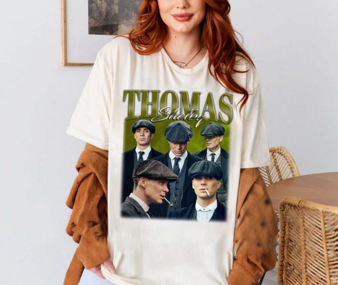 Thomas Shelby T-Shirt, Thomas Shelby Shirt, Thomas Shelby Tees, Hip Hop Graphic, Unisex Tees, Bootleg Retro 90'S Fans, Trendy Tee 2