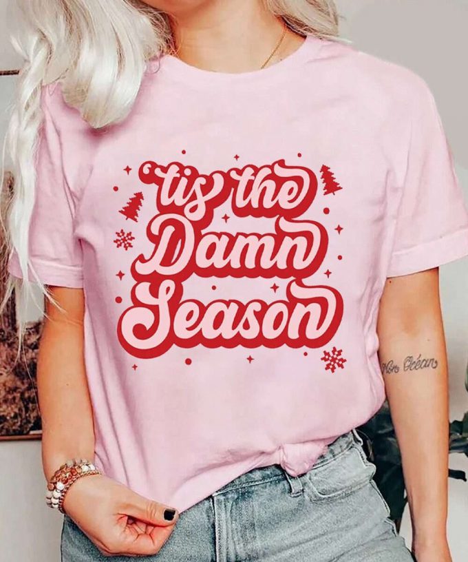 Tis The Damn Season Sweatshirt - Festive Taylor Christmas Shirt 2023 7