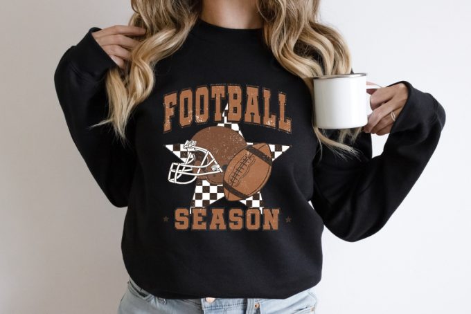 Touchdown Season Football Shirt &Amp; Gameday Sweatshirt – Perfect For Fantasy Football &Amp; Game Day