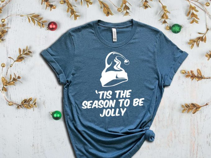 Tis The Season To Be Jolly T-Shirt, Winter Holiday Shirt, Christmas Season Tees, Family Matching Christmas Shirt, Holly Jolly, Merry Xmas 4