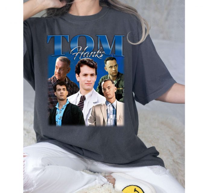 Tom Hanks T-Shirt, Tom Hanks Shirt, Tom Hanks Tees, Hip Hop Graphic, Unisex Tees, Bootleg Retro 90'S Fans, Trendy Tee 3