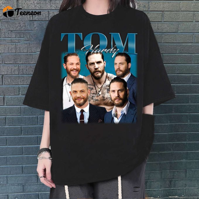 Tom Hardy T-Shirt, Tom Hardy Shirt, Tom Hardy Tees, Hip Hop Graphic, Unisex Tees, Bootleg Retro 90'S Fans, Trendy Tee 1