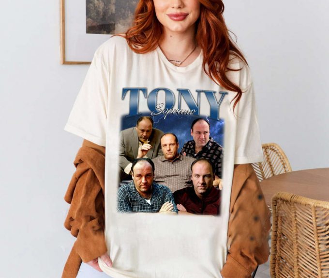 Tony Soprano T-Shirt, Tony Soprano Shirt, Tony Soprano Tees, Hip Hop Graphic, Unisex Tees, Bootleg Retro 90'S Fans, Trendy Tee 2