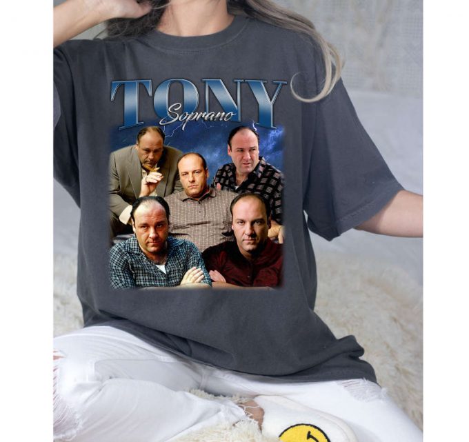 Tony Soprano T-Shirt, Tony Soprano Shirt, Tony Soprano Tees, Hip Hop Graphic, Unisex Tees, Bootleg Retro 90'S Fans, Trendy Tee 3