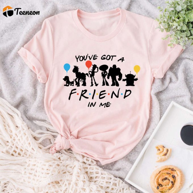 Toy Story Shirt: You Ve Got A Friend In Me! Characters &Amp;Amp; Family Trip Design 1