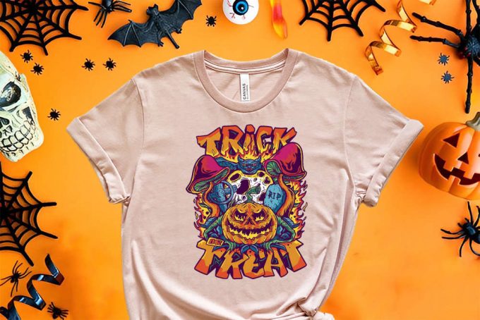 Trick Or Treat Shirt, Happy Halloween Shirt, Spooky Pumpkin Shirt, Cool Halloween, Funny Halloween Shirt, Halloween Shirt, Halloween Squad 4