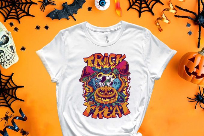 Trick Or Treat Shirt, Happy Halloween Shirt, Spooky Pumpkin Shirt, Cool Halloween, Funny Halloween Shirt, Halloween Shirt, Halloween Squad 5