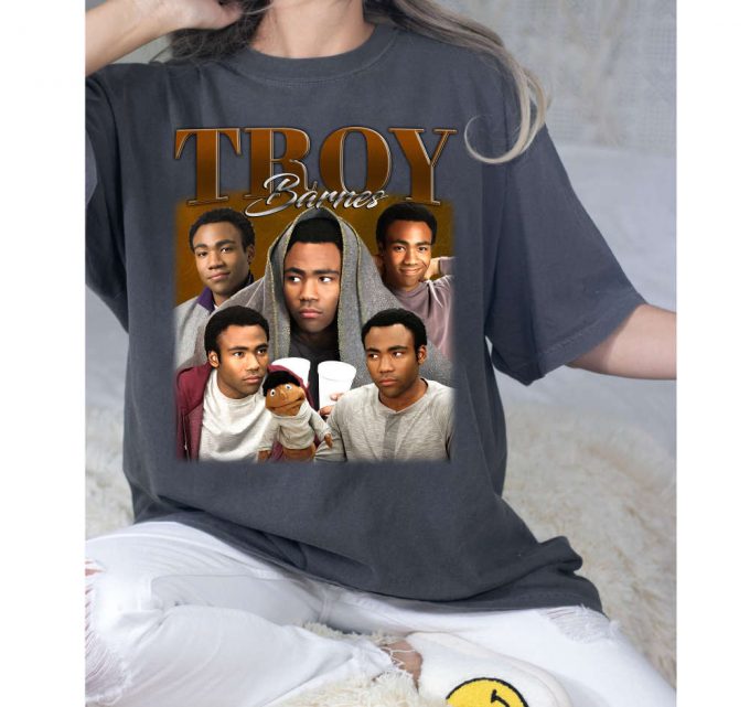 Troy Barnes Shirt, Troy Barnes Shirt, Troy Barnes Tees, Comfort Color Shirt, Trendy Shirt, Retro Shirt, Style T-Shirt 3