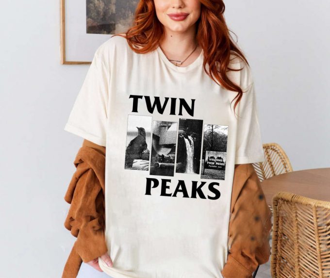 Twin Peak T-Shirt, Twin Peak Shirt, Twin Peak Tees, Hip Hop Graphic, Unisex Shirt, Bootleg Retro 90'S Fans Gift, Trendy Shirt, Gifts Men 2