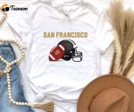 Unisex San Francisco Football Shirt, SF Football Tee, Funny 49 Tshirt, Unisex SF 49 T-Shirt