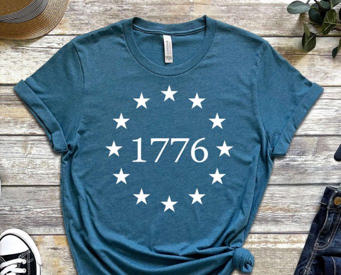 Usa Shirt, 4Th Of July Shirt, Red White And Blue Shirt, America Tee, 4Th Of July Apparel, Fourth Of July T-Shirt, Proud American Shirt 5