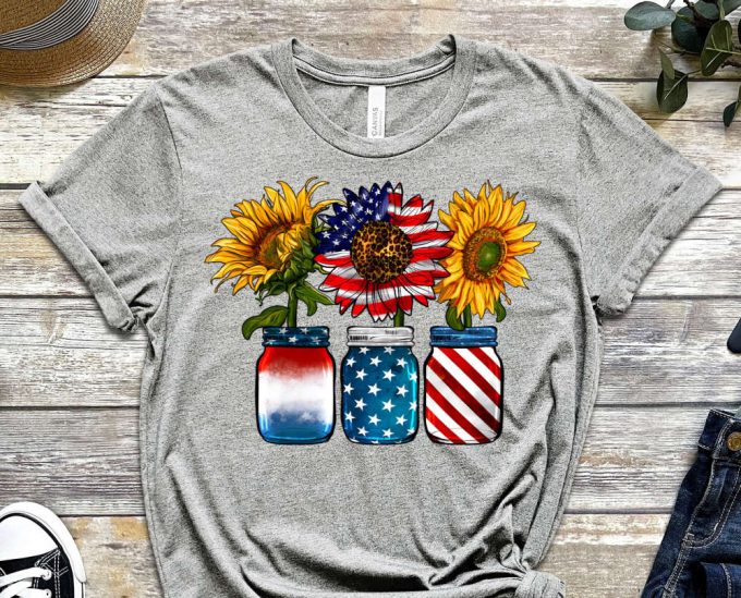 Usa Shirt, 4Th Of July Shirt, Red White And Blue Shirt, America Tee, 4Th Of July Apparel, Fourth Of July T-Shirt, Proud American Shirt 5